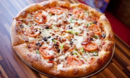 Food and Drink at Mellow Mushroom, Takeout and Dine-In (Up to 40% Off). Two Options Available.