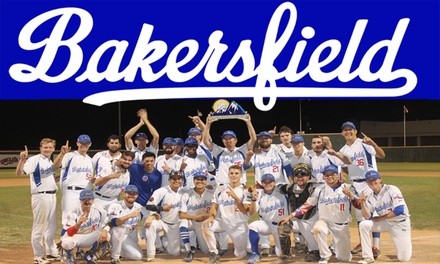 Bakersfield Train Robbers Baseball Home Games (Through July 30) – Two Tickets for $15