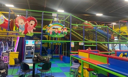 Open-Play Admission & Arcade Card for Up to Four Children at Luv 2 Play (Up to 29% Off). Six Options Available.