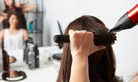 Women's Haircut, Brazilian Blowout, or Box Braids at HydroThrive Wellness Bar (Up to 36% Off)