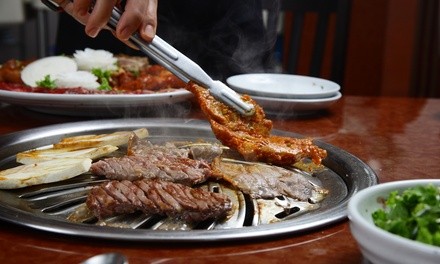 Korean Cuisine for Takeout & Dine-In or Cooking Class for Two, Three, or Four Grace’s Maatjip (Up to 30% Off)