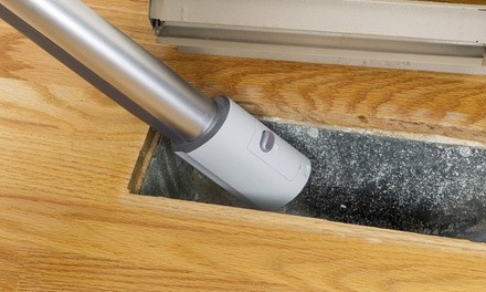 Air duct cleaning services from Clean Air Solutions (Up to 76% Off). Two Options Available.