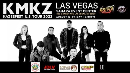 KMKZ KAZEEFEST US Tour 2022 - Friday, Aug 12, 2022 / 7:00pm