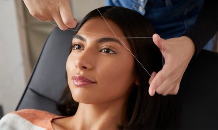 One Eyebrow, Upper Lip, or Full Face Threading at The Wow Brow (Up to 50% Off)