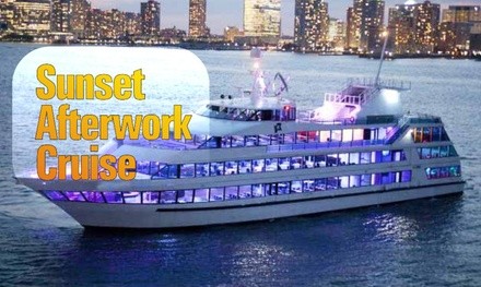 Admission for One or Two to Sunset Yacht Party New York City (Up to 81% Off). 24 Options Available.