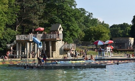 Beach Admission for Two or Four People to Batavia Park District's Harold Hall Quarry Beach (May 28-August 14)