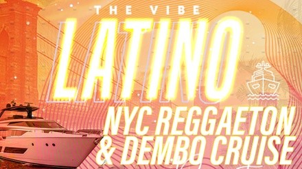 Dembo Reggaeton Latin NYC Cabana Yacht Sunset Cruise