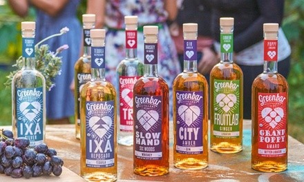 Tour with Tastings for Two or Four at Greenbar Distillery (45% Off) 