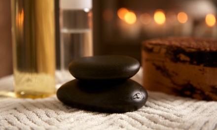 60-, 90-, or 120-Min Hot-Stone Massage at Dolphin Blue Spa (Up to 45% Off). Four Options Available.