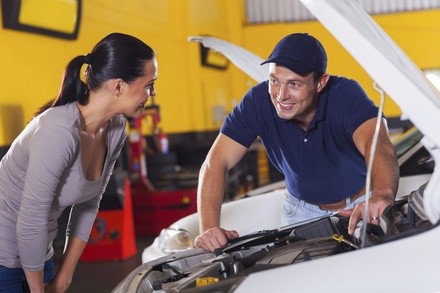 Up to 68% Off on Multi-Point Car Inspection at Just Oil And Car Maintenance