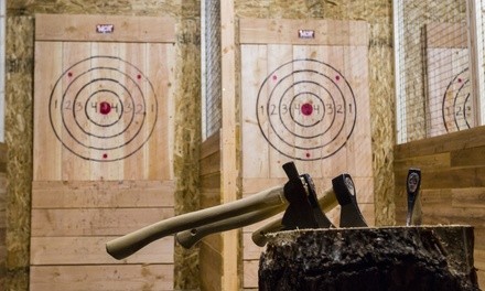$118 for One-Hour Foam Combat w/ Upgrade and One-Hour Axe Throwing for Four at Foam Warriorz ($148 Value)