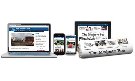 26- or 52-Week Sunday Home Delivery Subscription and Digital Access from The Modesto Bee (Up to 93% Off).