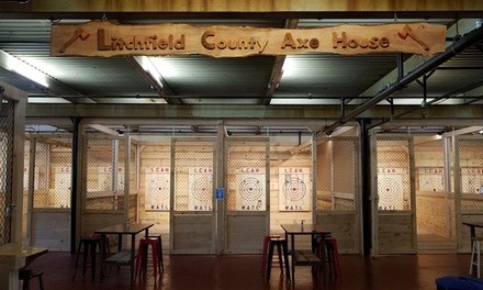 60- or 120-Minute Axe-Throwing Session at Litchfield County Axe House (Up to 18% Off).