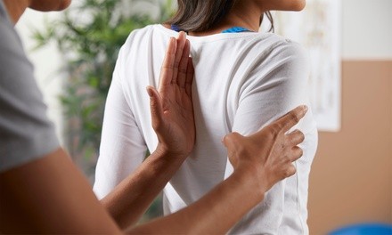 Chiropractic Exam, Laser Treatment, and One or Three Adjustments (Up to 75% Off)