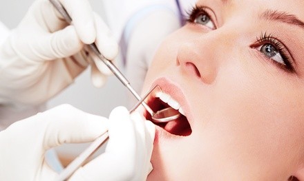 $49 for Dental Cleaning with Exam, X-rays, and Take-Home Whitening Kit at Landmark Dental ($488)