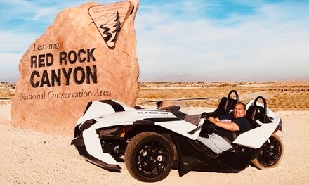 $199 for Red Rock Canyon Automatic Slingshot Express Tour from Vegas Trike Adventures ($300 Value)