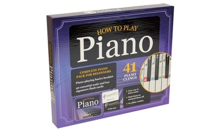 How to Play Piano Kit and Book