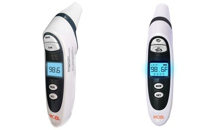 Prime Ear & Forehead Thermometer with Food and Bottle Readings