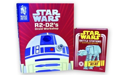 Star Wars Activity Books and Make Your Own Model (2-Pack)