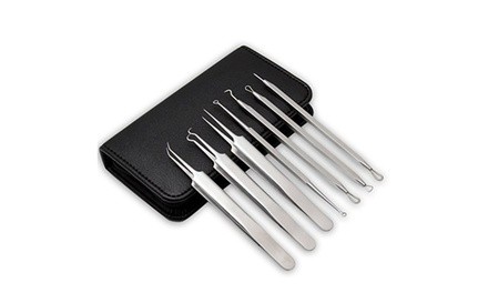 Professional Blemish and Blackhead Remover Tool Kit (7-Piece)