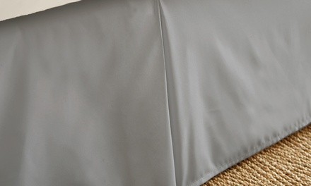 Merit Linens Pleated Bed Skirt Dust Ruffle