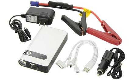 Portable Car Jump Starter: Lithium Jumper Pack and Battery Power Source