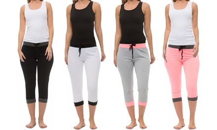 Coco Limon Tank and Lounge Jogger Sets (4-Piece)