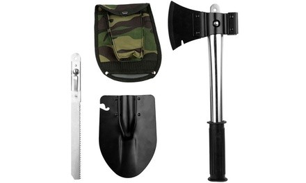 Multi-Purpose Survival Tool (6-Piece)