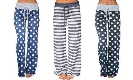 Lilly Posh Polka Dot or Stripe Flare Pants