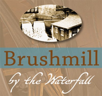 Brushmill By The Waterfall