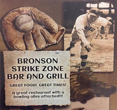 Bronson Strike Zone Bar and Grill