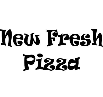 New Fresh Pizza