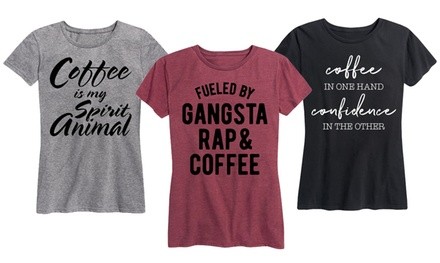 Women's Coffee Addict Tees