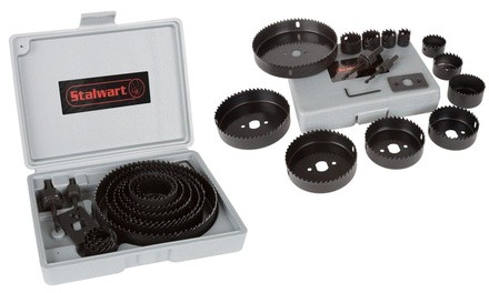 Hole Saw Kit and Storage Case (16-Piece Set)