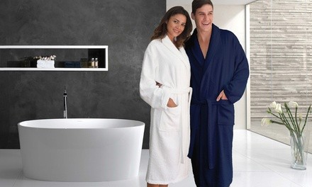 Linum Terry Spa Bathrobe in Multiple Colors