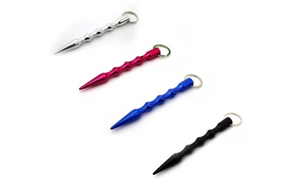 Pointed Self Defense Pencil Stick Keychain (2-Pack)