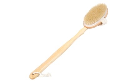 Bluestone Exfoliating Natural Bristle Long-Handled Back and Body Brush