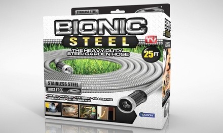 Bionic Steel Heavy Duty Stainless Steel Garden Hose — Multiple Sizes Available