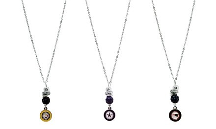 Stainless Steel NFL Charm Necklace