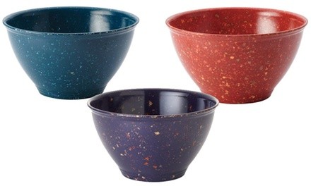 Rachael Ray Melamine Garbage Bowl with Rubber Base