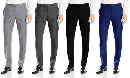 Fino Uomo Men's Slim-Fit Dress Pants 