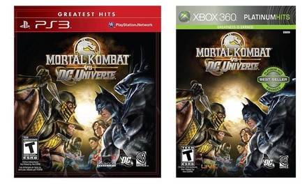 Mortal Kombat vs DC Universe for PS3 or Xbox 360