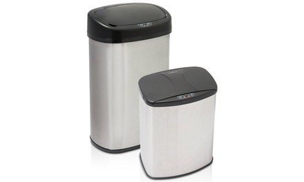 Hamilton Beach Motion Sensor Trash Can Set (2-Piece)