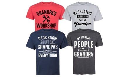 Men's Grandpa Life Tee (Extended Sizes Available)