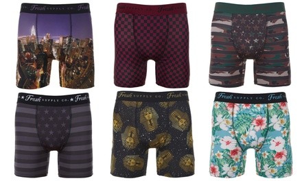 Fresh Supply Co. Men's Novelty Boxer Briefs