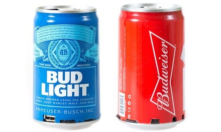 Budweiser or Bud Light Bluetooth Wireless Can Speaker