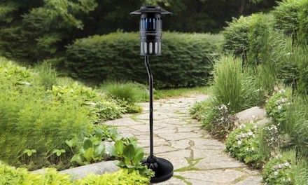 Dynatrap DT1260 1/2 Acre Outdoor Insect Trap with Pole Mount & UV Bulb