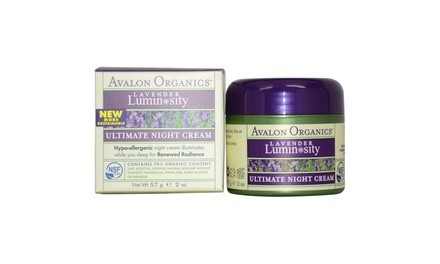 Avalon Organics Lavender Luminosity Ultimate Night Cream