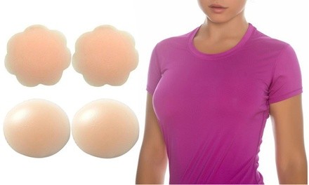 Reusable Silicone Nipple Covers in Flower or Round (2-Pack)