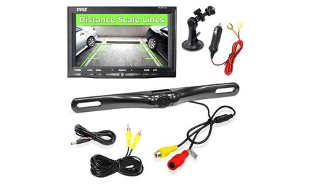 Pyle PLCM7500 Backup Camera and Monitor System